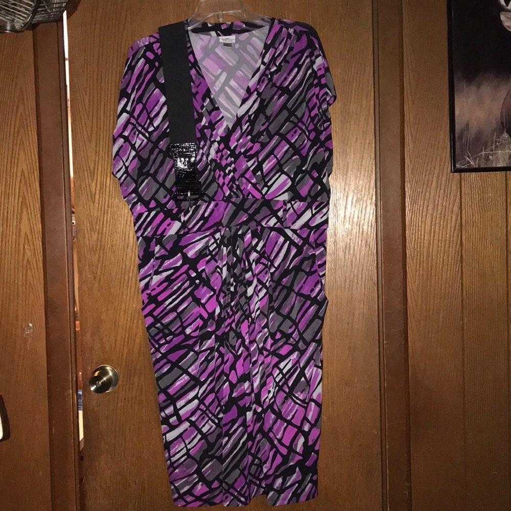 Purple dress